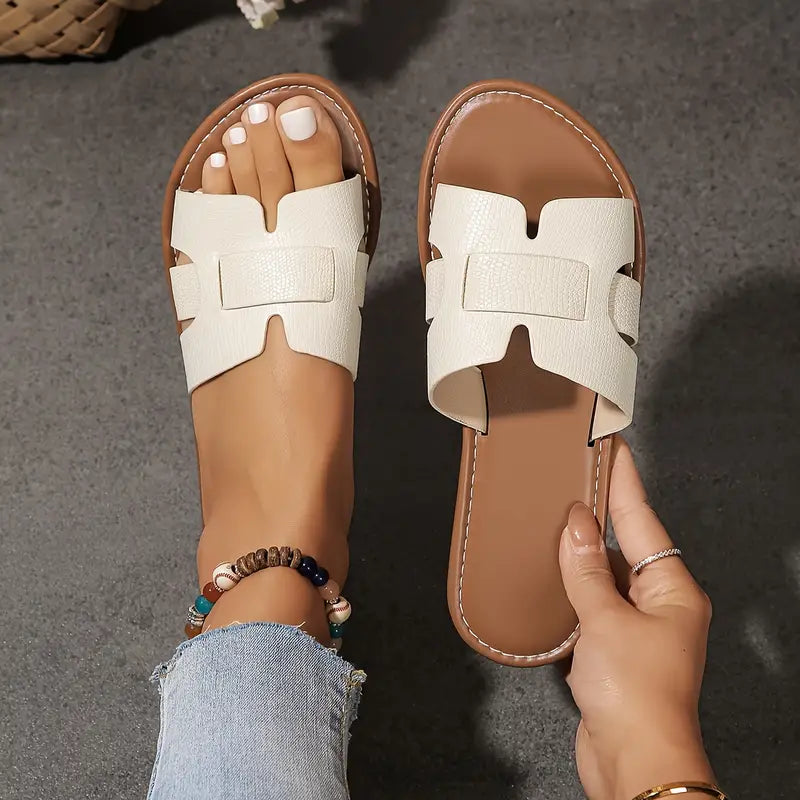 Lightweight Flat Slip-On Summer Beach Sandals