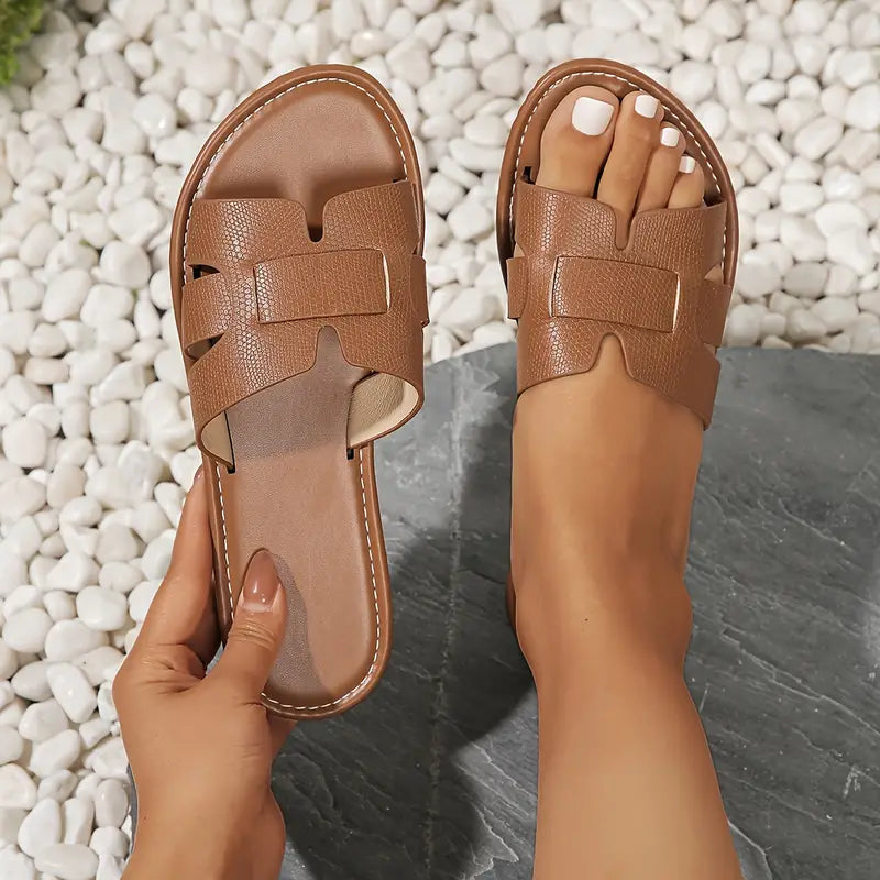 Lightweight Flat Slip-On Summer Beach Sandals
